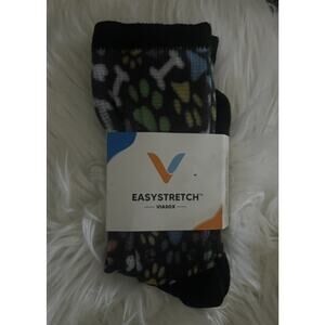 Viasox Paws And BonesEasystretch Diabetic Socks Crew Medium/Large